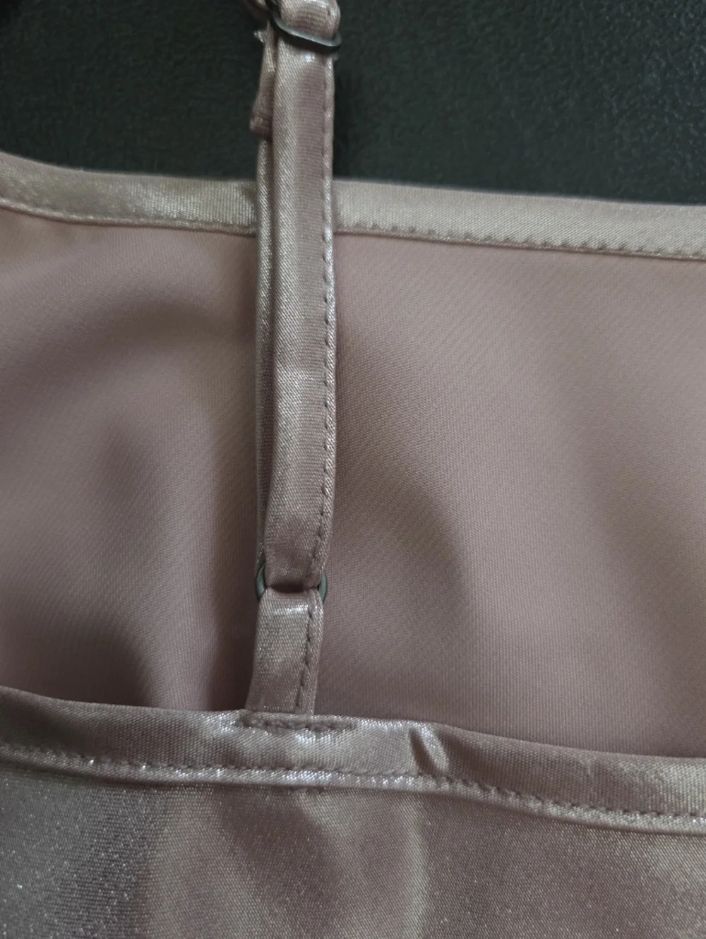 NWT - Old Navy Light Pink Shine Satin Maxi Dress - Size L Tall - Picture 10 of 10